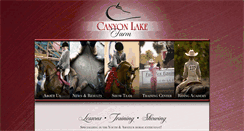 Desktop Screenshot of canyonlakefarm.com